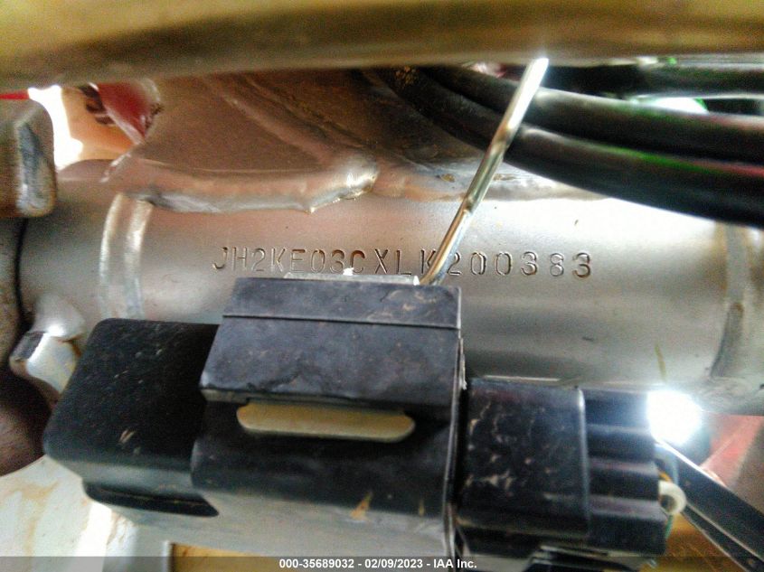 2020 HONDA CRF150 RB JH2KE03CXLK200383