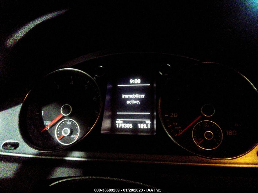 2013 VOLKSWAGEN CC LUX WVWRN7AN3DE503686