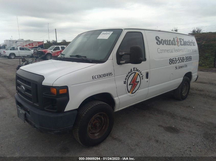 2013 FORD ECONOLINE CARGO VAN COMMERCIAL/RECREATIONAL 1FTNE2EW7DDB14995