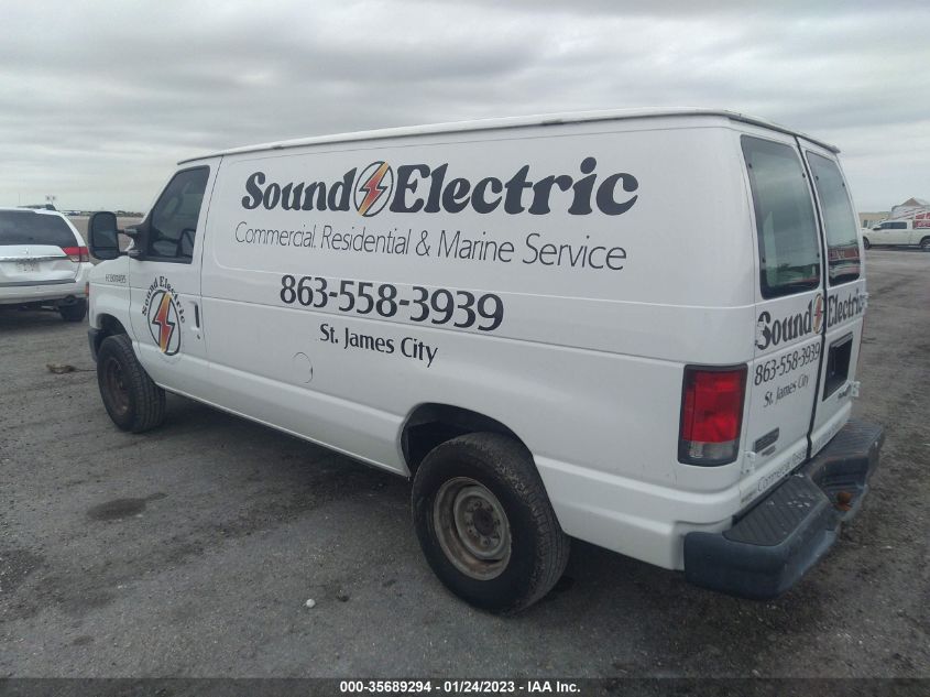 2013 FORD ECONOLINE CARGO VAN COMMERCIAL/RECREATIONAL 1FTNE2EW7DDB14995