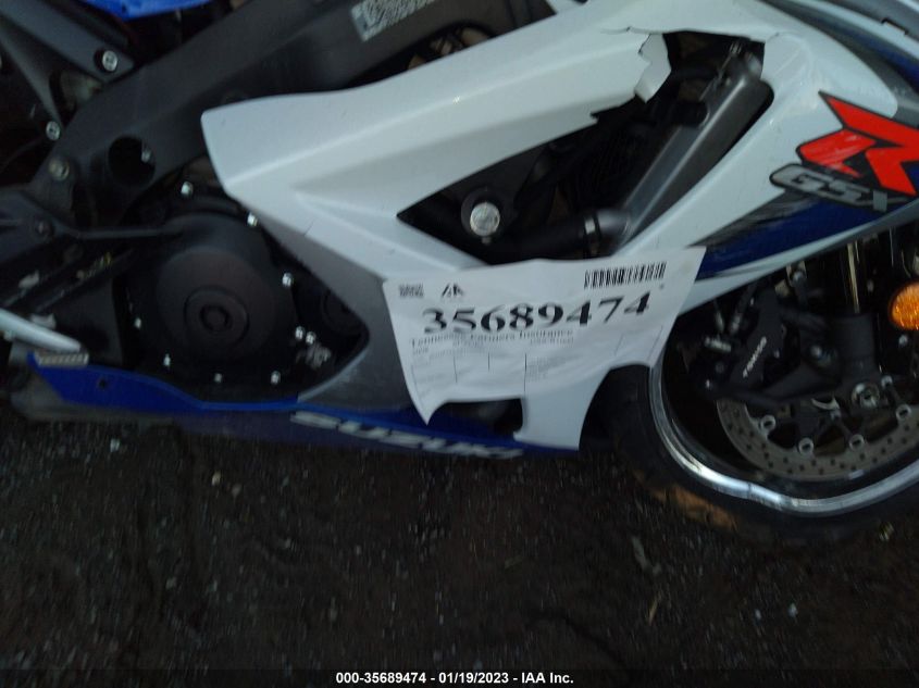 2008 SUZUKI GSX-R1000 JS1GT77AX82103997