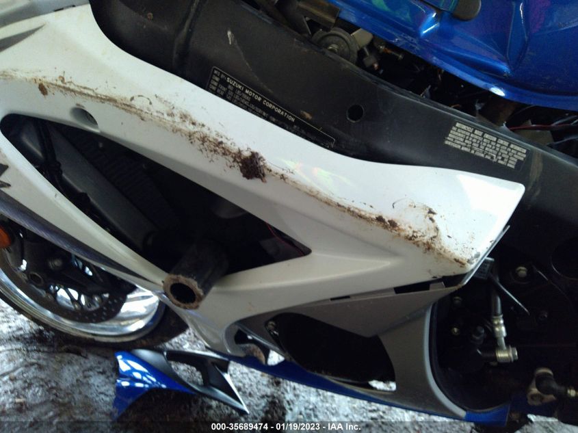 2008 SUZUKI GSX-R1000 JS1GT77AX82103997