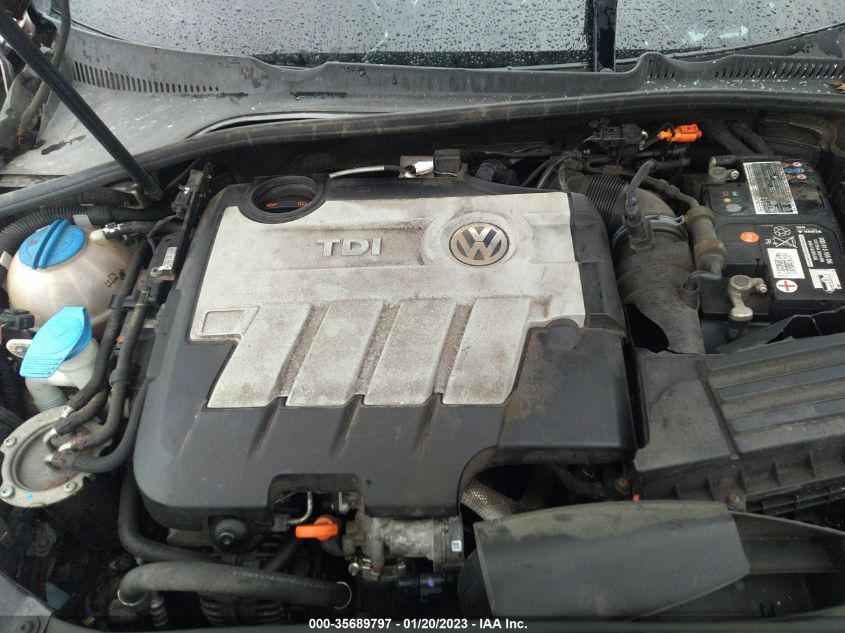 2013 VOLKSWAGEN JETTA SPORTWAGEN TDI W/SUNROOF - 3VWPL7AJ6DM631230