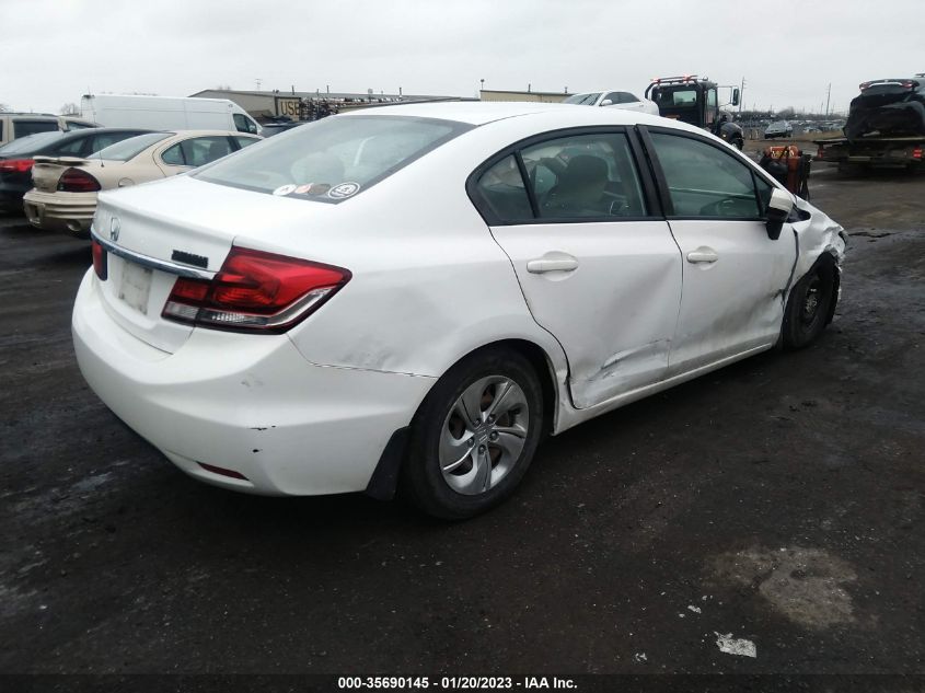 2015 HONDA CIVIC SEDAN LX 19XFB2F58FE115612