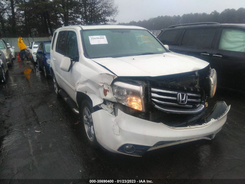 2013 HONDA PILOT EX-L - 5FNYF4H54DB007565