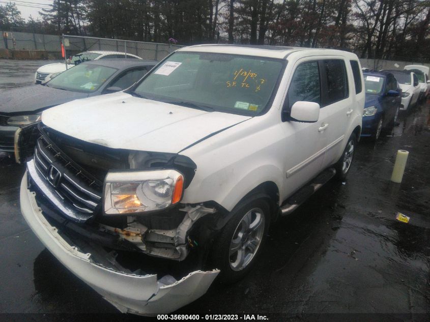 2013 HONDA PILOT EX-L - 5FNYF4H54DB007565