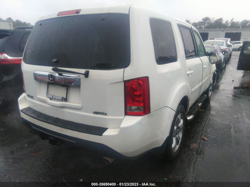 2013 HONDA PILOT EX-L - 5FNYF4H54DB007565