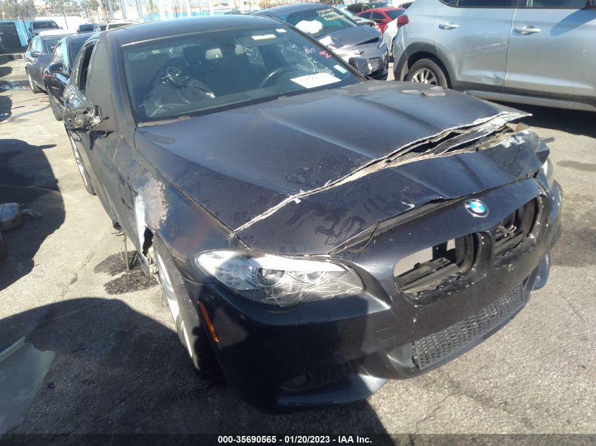 2013 BMW 5 SERIES 550I - WBAFR9C58DDX80434