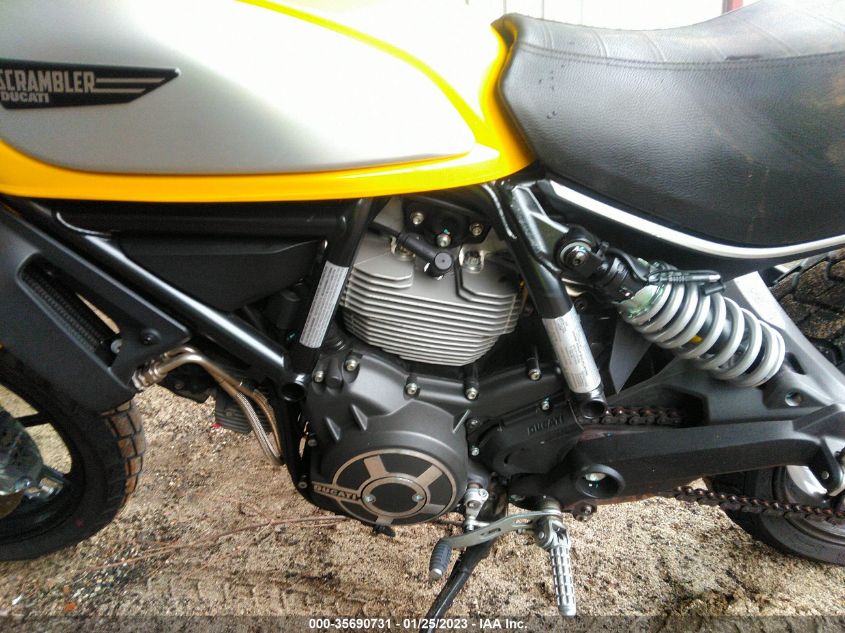 2018 DUCATI SCRAMBLER 800 ML015ANM9JT013644