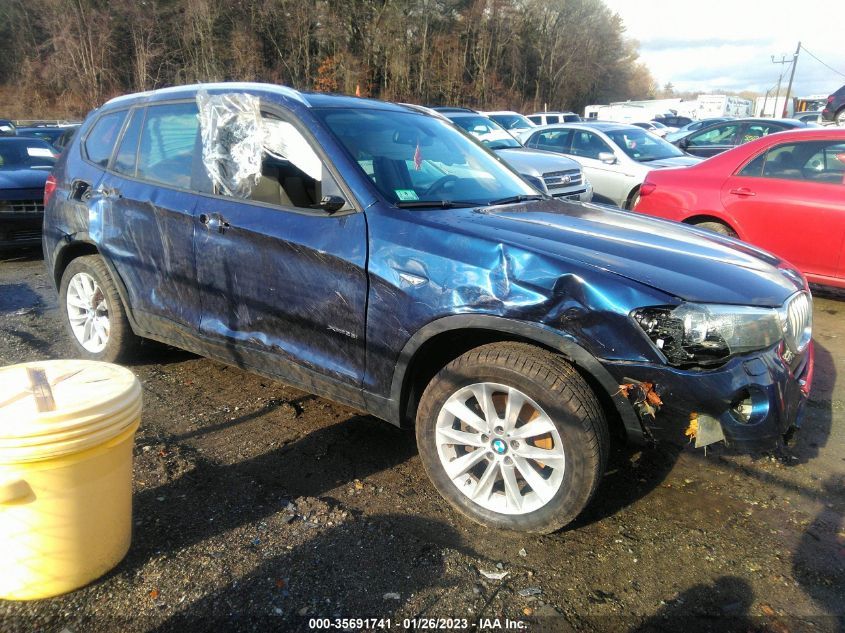 2015 BMW X3 XDRIVE28I - 5UXWX9C57F0D62726