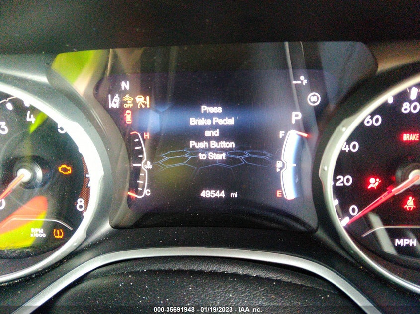 VIN 3C4NJDCB7MT524164 2021 JEEP COMPASS LIMITED