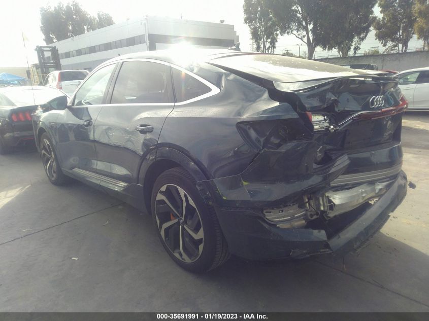2020 AUDI E-TRON SPORTBACK PRESTIGE WA13ABGE6LB036169