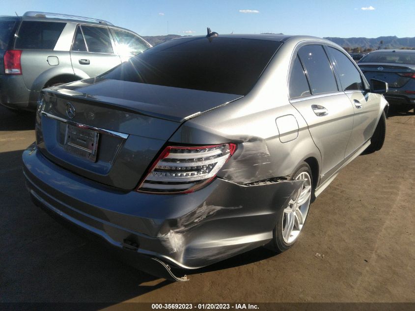 2013 MERCEDES-BENZ C-CLASS C 250 WDDGF4HB8DR259160