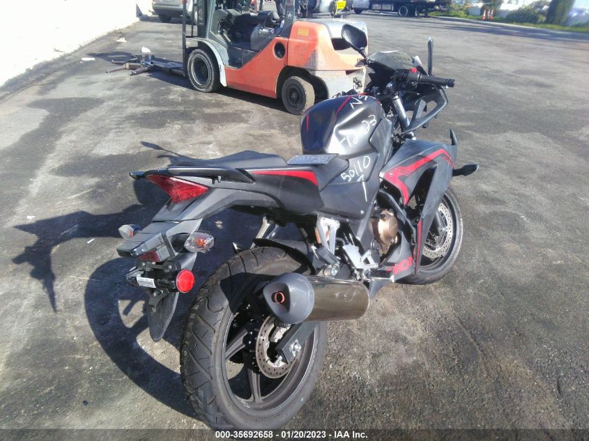 2022 HONDA CBR300 R - MLHNC5110N5800001
