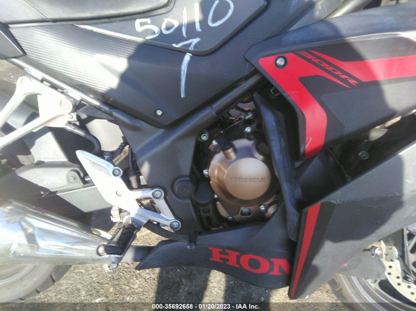 2022 HONDA CBR300 R - MLHNC5110N5800001