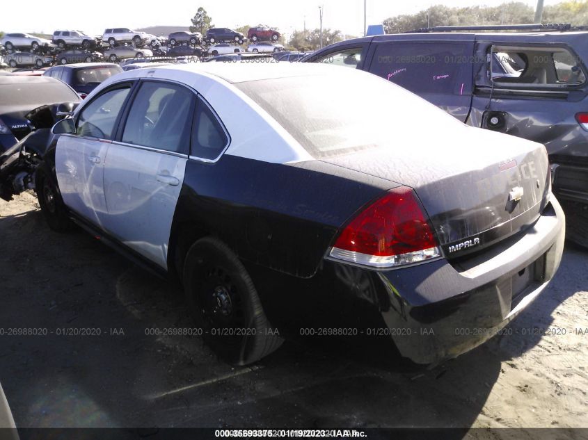 2013 CHEVROLET IMPALA POLICE 2G1WD5E39D1166339