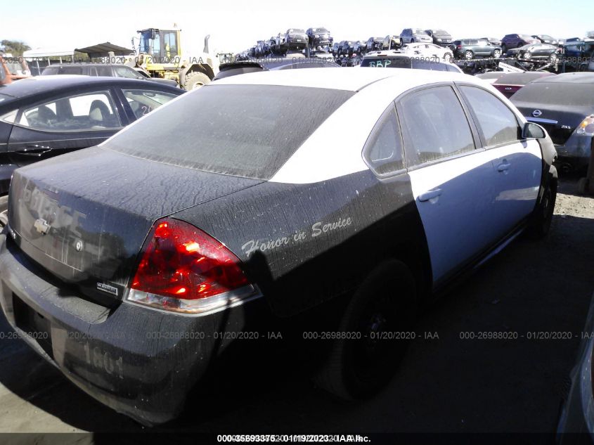 2013 CHEVROLET IMPALA POLICE 2G1WD5E39D1166339