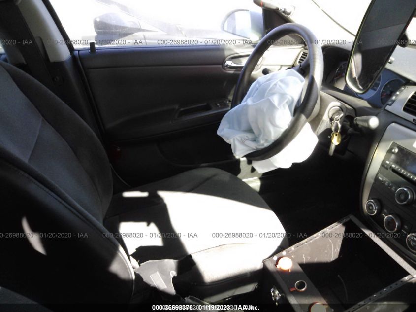 2013 CHEVROLET IMPALA POLICE 2G1WD5E39D1166339