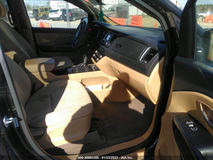 2015 KIA SEDONA LX - KNDMB5C15F6040545