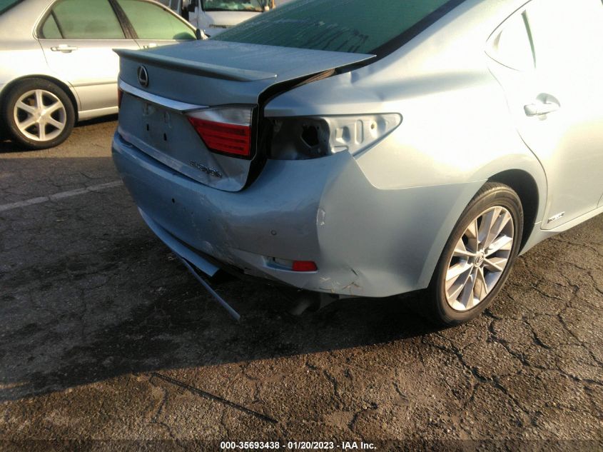 2013 LEXUS ES 300H HYBRID JTHBW1GG8D2001700