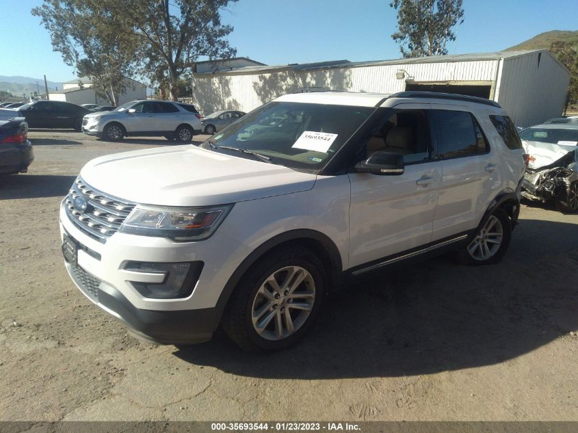 2016 FORD EXPLORER XLT - 1FM5K7DH0GGC41207