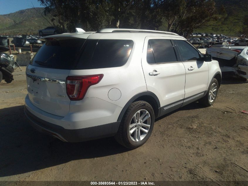 2016 FORD EXPLORER XLT - 1FM5K7DH0GGC41207