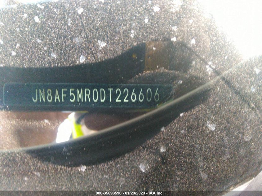 2013 NISSAN JUKE NISMO JN8AF5MR0DT226606