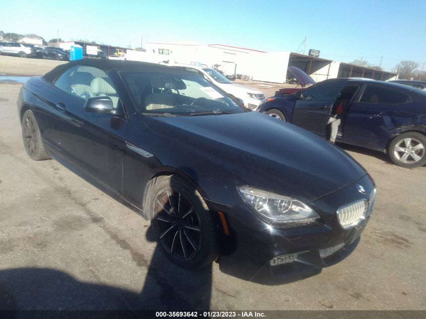 2013 BMW 6 SERIES 650I - WBAYP9C54DDW21053