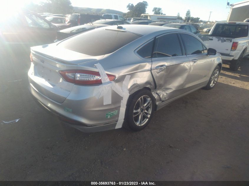 2016 FORD FUSION ENERGI TITANIUM 3FA6P0SU4GR241419