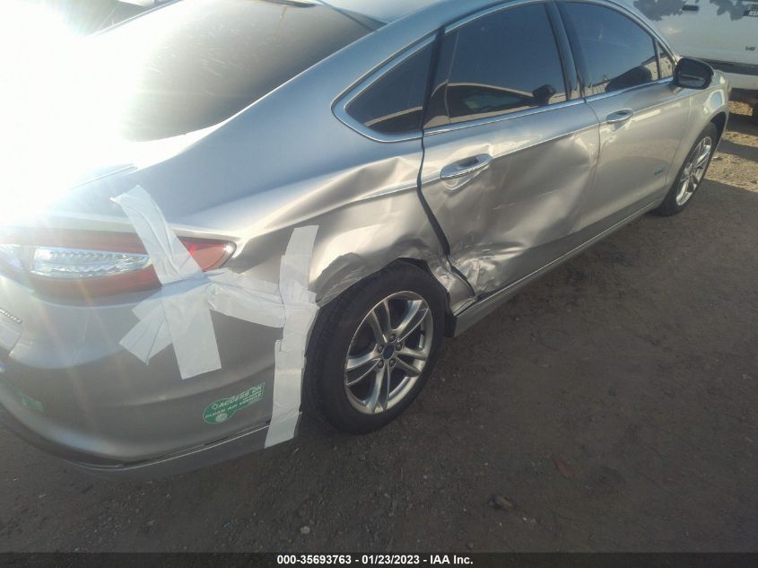 2016 FORD FUSION ENERGI TITANIUM 3FA6P0SU4GR241419