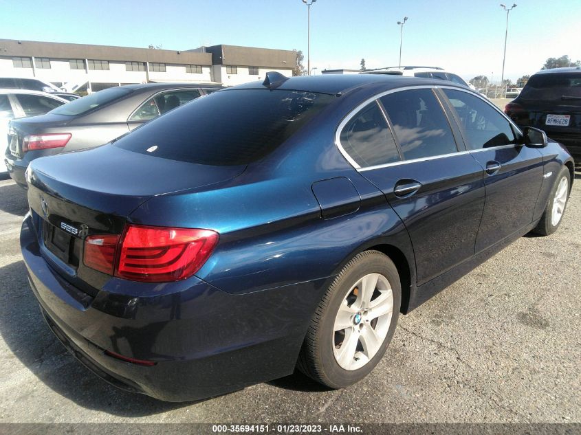 2013 BMW 5 SERIES 528I WBAXG5C59DDY31846