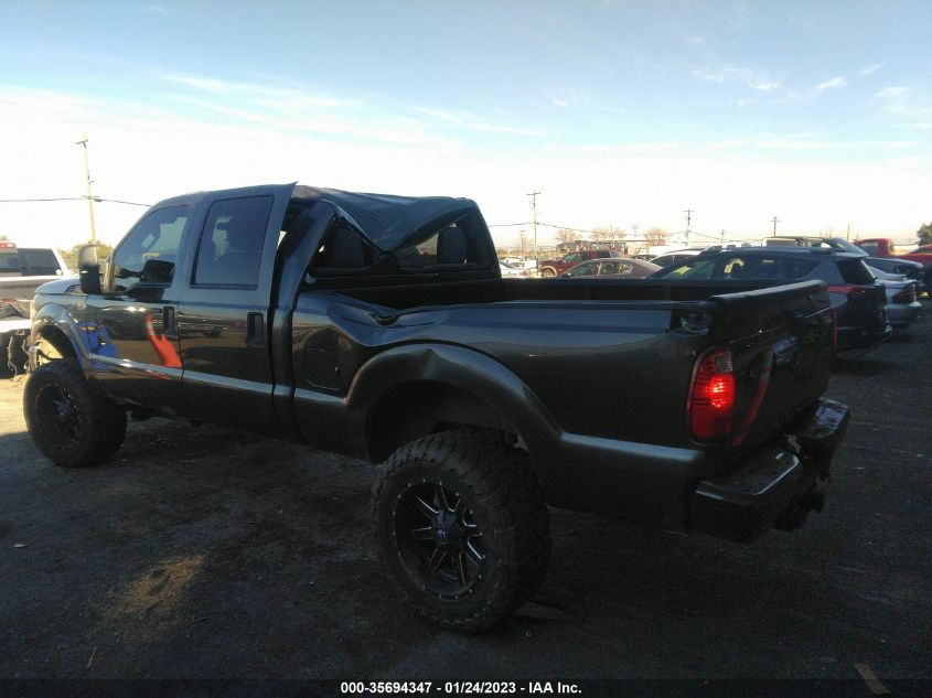 2015 FORD SUPER DUTY F-250 SRW LARIAT/PLATINUM 1FT7W2BT5FED43009