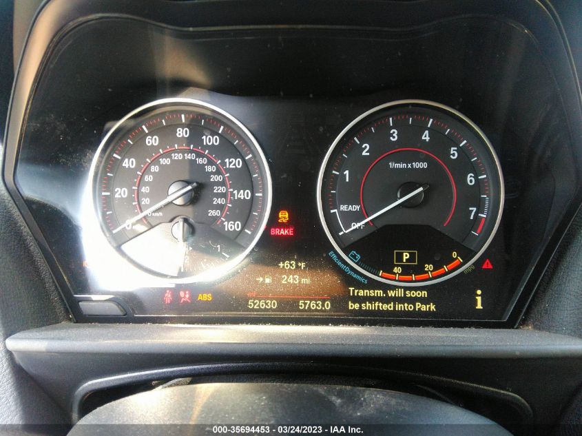 2016 BMW 2 SERIES 228I - WBA1F9C5XGV545258