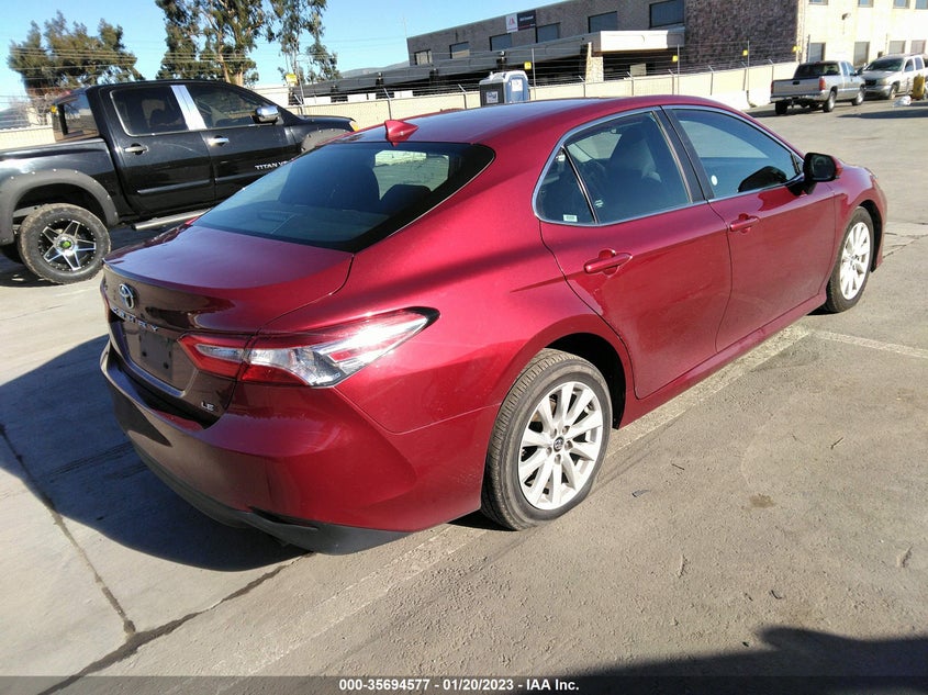 VIN 4T1C11AK0LU916802 2020 TOYOTA CAMRY LE
