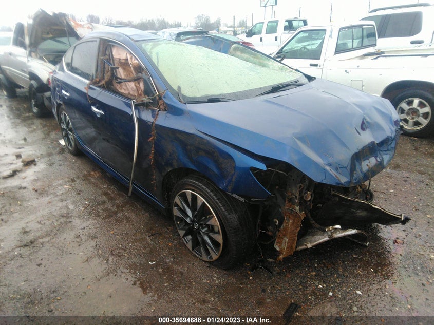 VIN 3N1AB7AP1JY217327 2018 NISSAN SENTRA SR