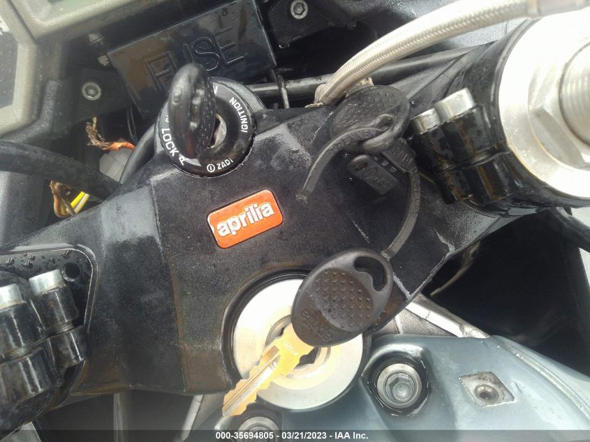 2001 APRILIA RST FUTURA - ZD4PWD0151S000048
