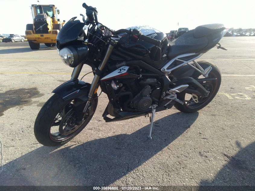 2018 TRIUMPH MOTORCYCLE STREET TRIPLE RS SMTA464S9JT857264