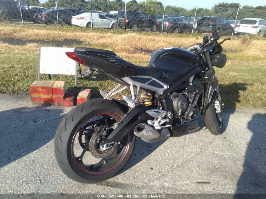 2018 TRIUMPH MOTORCYCLE STREET TRIPLE RS SMTA464S9JT857264