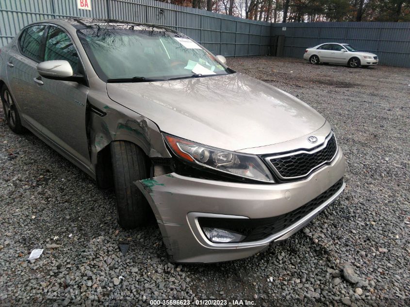 2013 KIA OPTIMA HYBRID EX KNAGM4AD7D5059466