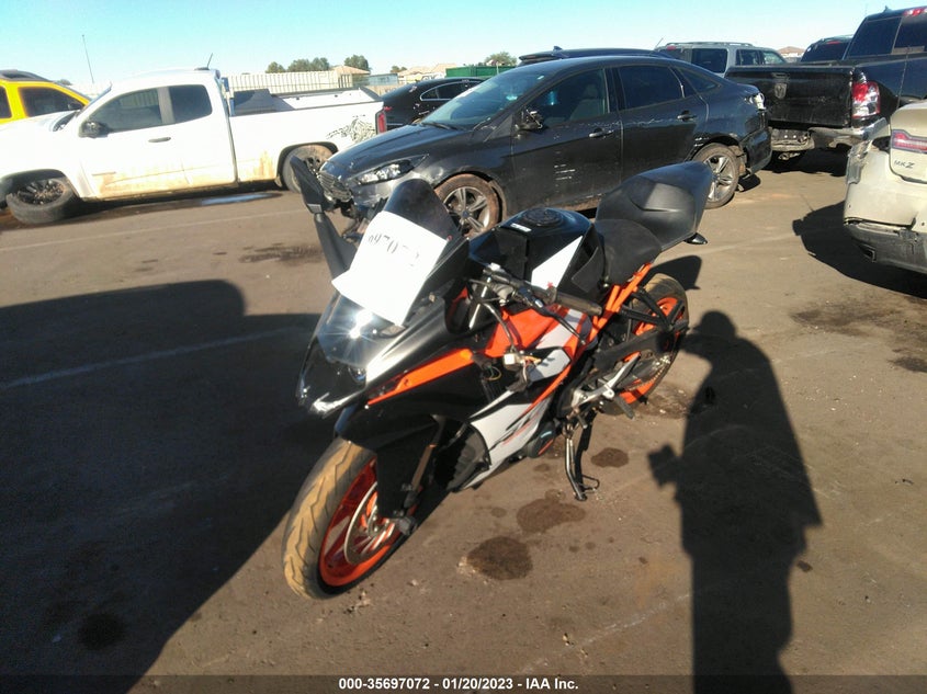 VIN MD2JYJ409HC274069 2017 KTM 390 DUKE