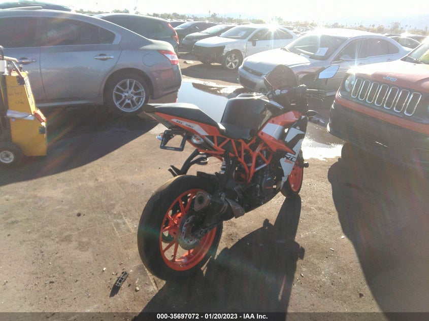 VIN MD2JYJ409HC274069 2017 KTM 390 DUKE