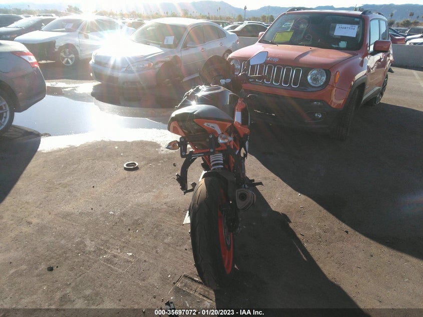 VIN MD2JYJ409HC274069 2017 KTM 390 DUKE