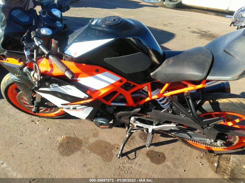 VIN MD2JYJ409HC274069 2017 KTM 390 DUKE