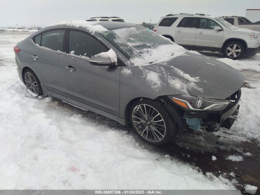 KMHD04LB7HU339540 HYUNDAI ELANTRA SPORT 2017
