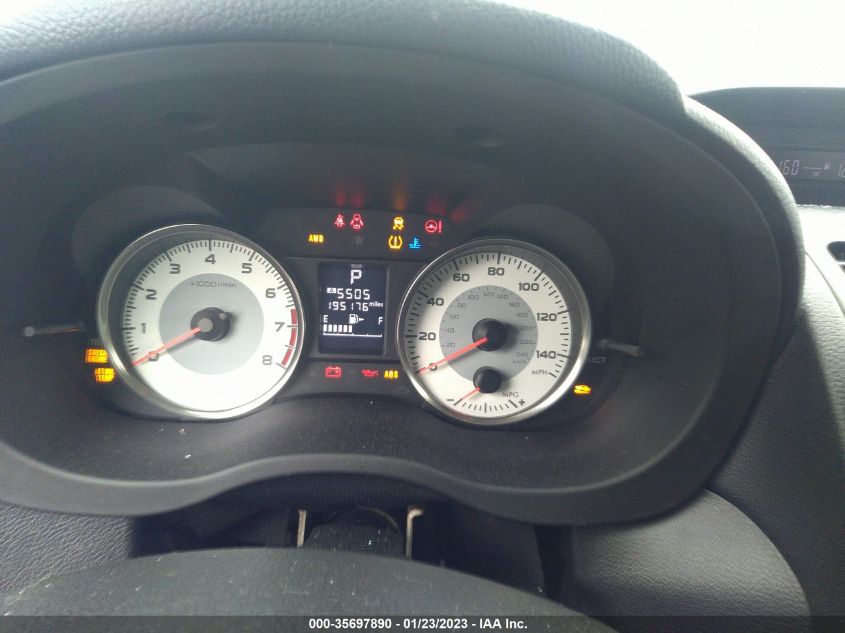 2013 SUBARU IMPREZA WAGON 2.0I SPORT LIMITED JF1GPAU63DH203279