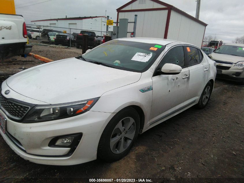 2015 KIA OPTIMA HYBRID KNAGM4AD8F5083553
