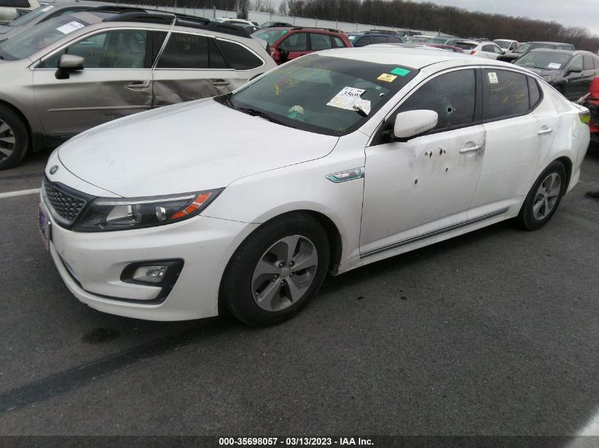 2015 KIA OPTIMA HYBRID KNAGM4AD8F5083553