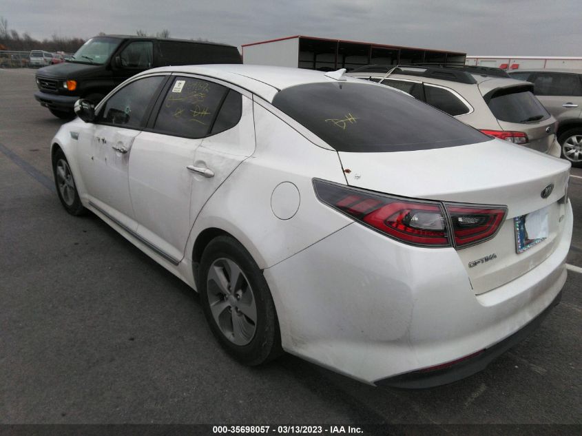 2015 KIA OPTIMA HYBRID KNAGM4AD8F5083553