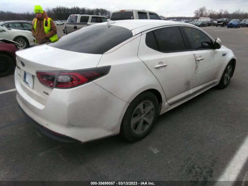 2015 KIA OPTIMA HYBRID KNAGM4AD8F5083553