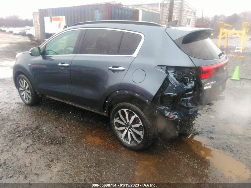 2018 KIA SPORTAGE EX KNDPNCAC4J7383492